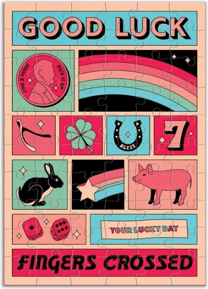 GALISON Sok szerencsét! puzzle – 60 darab