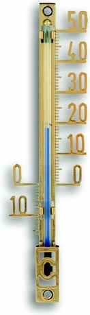 Kültéri analóg hőmérő TFA, műanyag, arany, XS
