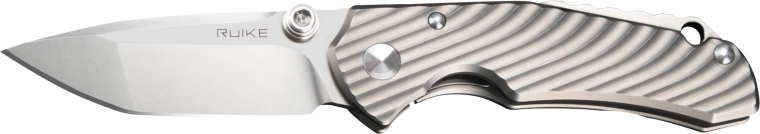 Ruike M671-TZ zsebkés 7 cm, titán, szürke