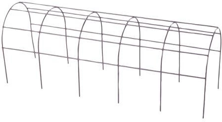 Fém támaszrács balkonládába, 60 cm