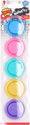 Színes kerek mágnesek 40 mm – 5 darabos készlet