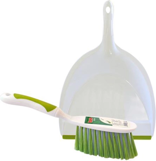 TORO seprű és lapát zöld-fehér