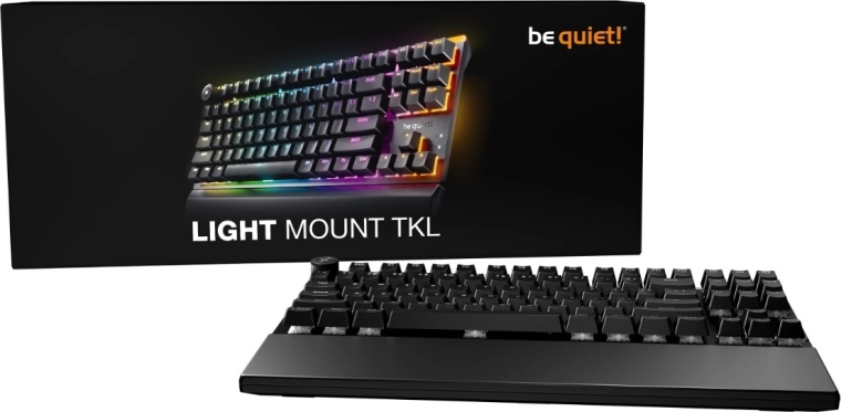 Be quiet! light mount TKL csendes lineáris mechanikus billentyűzet