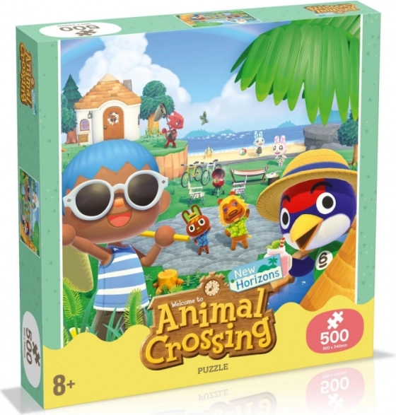 Animal Crossing puzzle 500 darabos