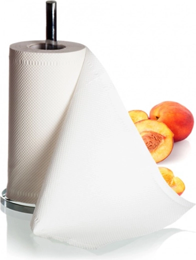 Rozsdamentes papírtörlő tartó 13,5 × 32 cm