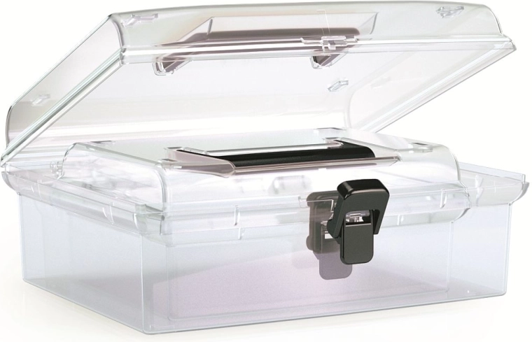 NUF műanyag rendszerezők 2 az 1-ben szett, fekete, 245 × 214 × 100 mm