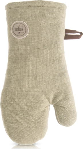 Zöld GREENISH 32 cm pamut konyhai edényfogó mágnessel