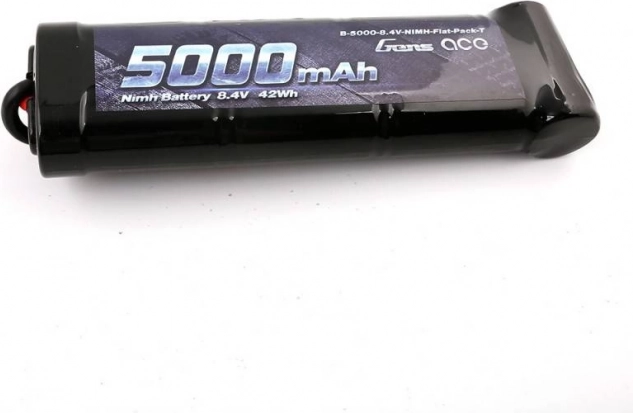 Gens Ace NiMH akkumulátor 5000 mAh 8,4 V Hump T-Dean csatlakozóval RC autókhoz