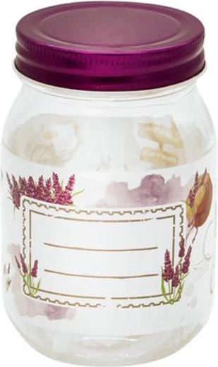 TORO 500 ml levendulás befőttesüveg fedéllel