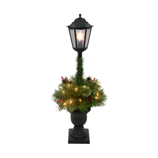 Karácsonyi LED-lámpás dekorációval, 90 cm