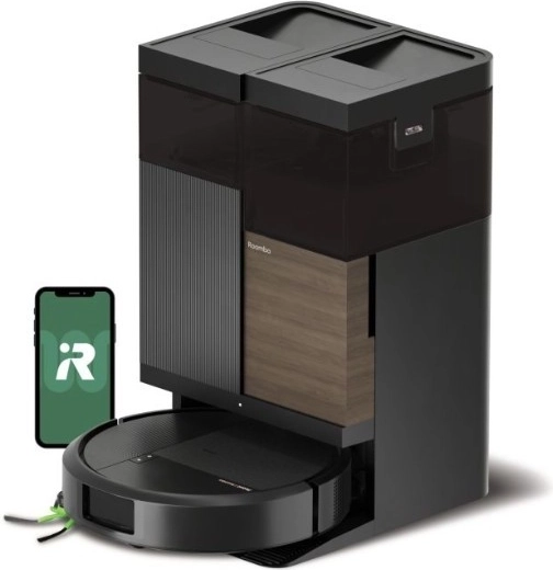 iRobot Roomba Plus 575 Combo robotporszívó AutoWash állomással, fekete