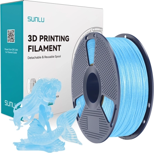 Sunlu PLA Twinkling filament csillogó fényes kék 1,75 mm 1 kg