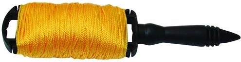 Kőműves zsinór tüskén, 100 m, felcsévélővel