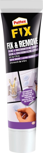 Pattex Fix & Remove átlátszó ragasztó 44 g