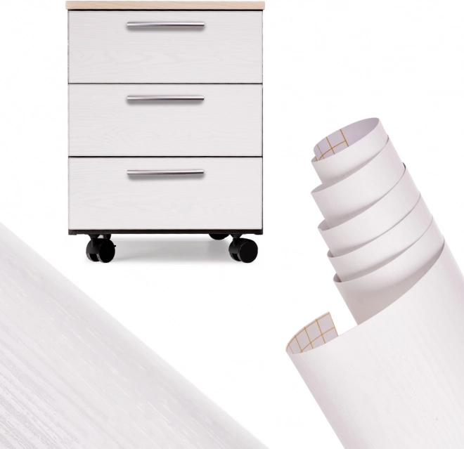 Öntapadó dekorfólia fehér tölgy 1,22 × 50 m