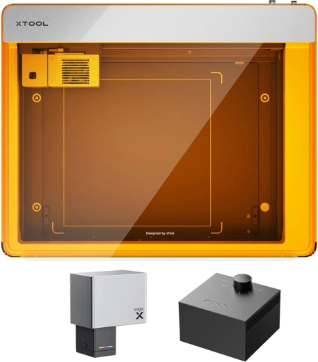 xTool M1 Ultra 20 W lézergravírozó és vágó 4 az 1-ben – Deluxe készlet