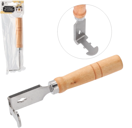 Keretkaparó fa nyéllel méhészeknek