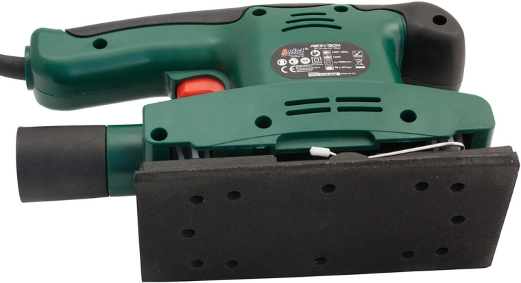 150 W-os rezgőcsiszoló ASIST porelszívó rendszerrel