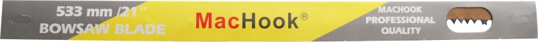 530 mm-es fűrészlap íves fűrészekhez száraz és nedves fához