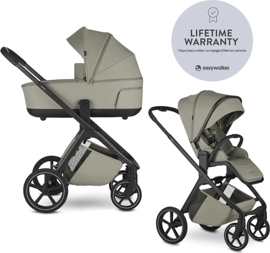 Easywalker Zoey almond taupe kombinált babakocsi