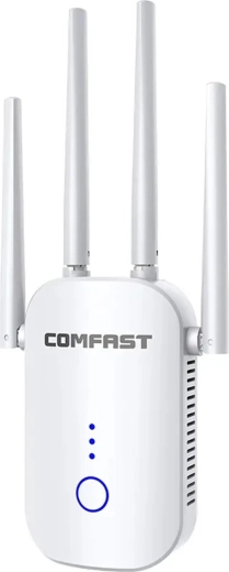 1200 Mbps-os Wi-Fi-jelerősítő 4 antennával