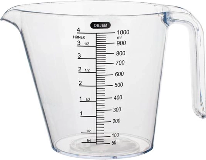 Műanyag mérőkancsó 1 l