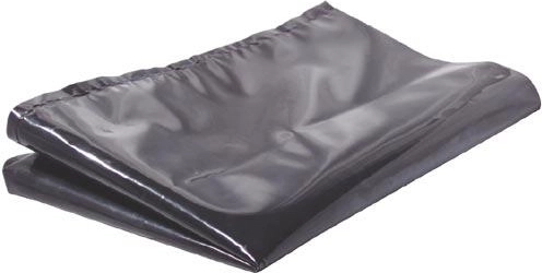 Műanyag zsákok 60 × 120 cm, 120 µm, fekete (10 db)