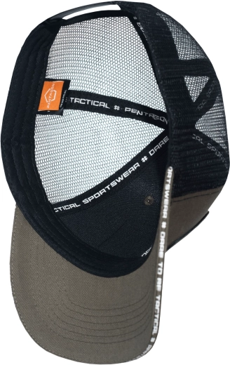 Pentagon Wills trucker twill sapka, fekete
