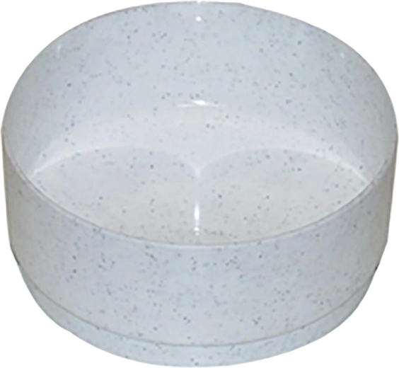 Műanyag kompótos tálka 10 cm – színmix