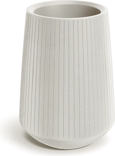 Coro Bowl High virágtartó tál 40 cm homokszínű