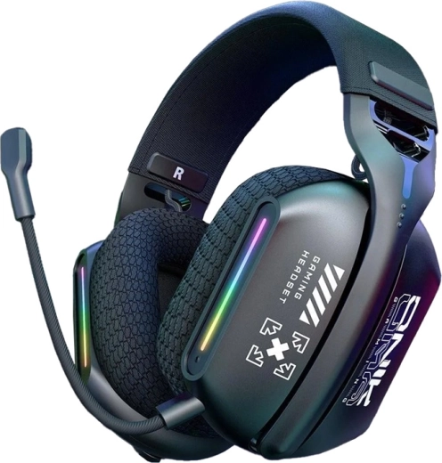 ONIKUMA GT808 gamer fejhallgató fekete