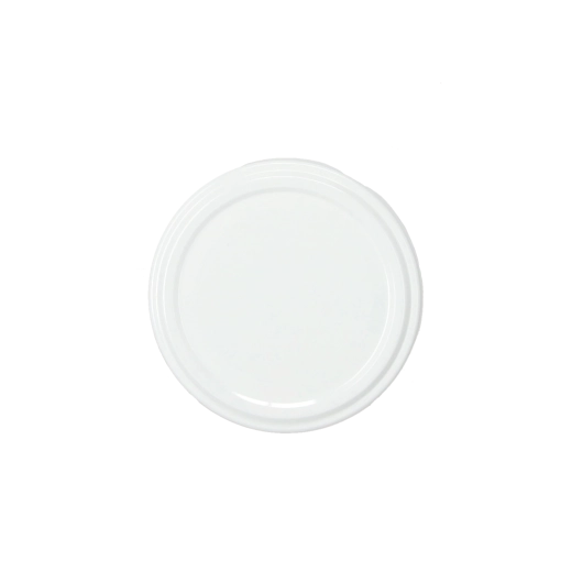 Fehér befőttesüveg-tetők 66 mm, 4 fül, WIECZKA