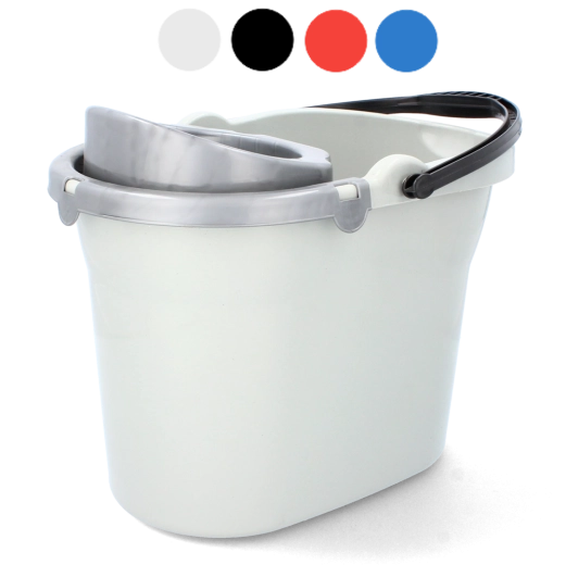 Ovális vödör présmechanizmussal, 10 l