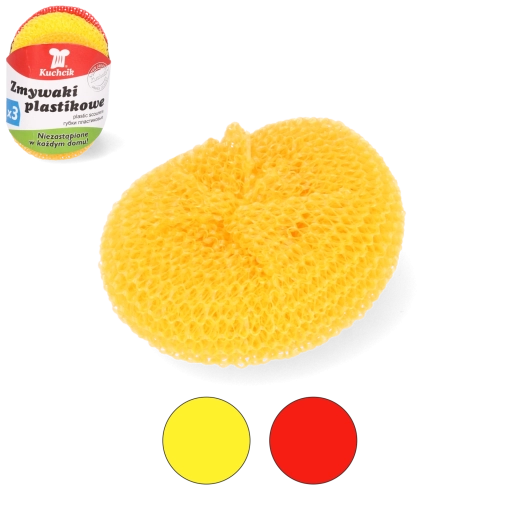 Műanyag drótkefés tisztító KUCHCIK, 3 db