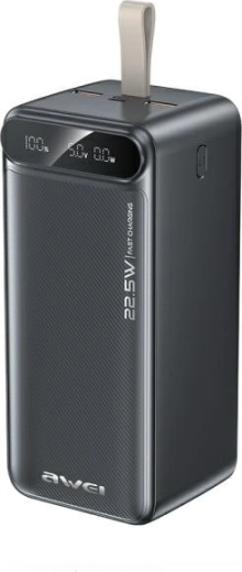 Awei PA-13 powerbank 22,5 W 50 000 mAh fekete
