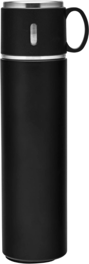 Altom Design termosz bögrének alakú fedéllel 580 ml fekete