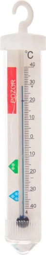 Műanyag (UH) hűtőszekrény-hőmérő, 12 cm