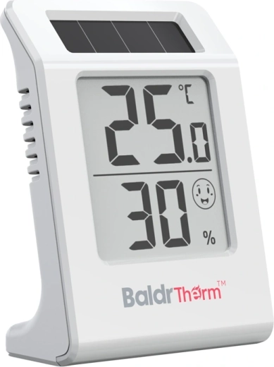 BaldrTherm napelemes digitális termo-higrométer