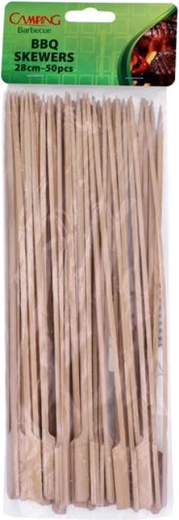 Bambusz nyársak 28 cm, 50 db