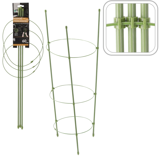 Kör alakú növénytámasz 60 cm