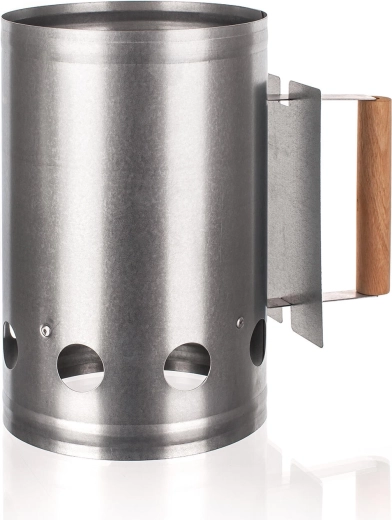 Horganyzott faszénbegyújtó 16,5 × 28 cm