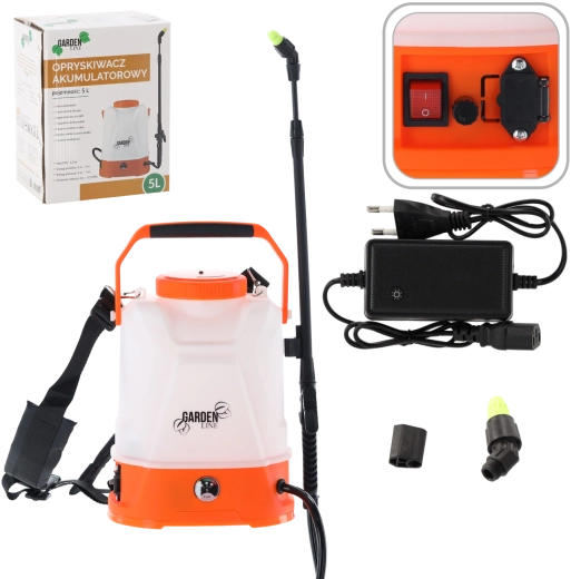 Akkumulátoros nyomáspermetező 5 l