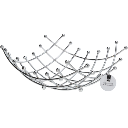 Krómozott gyümölcskosár