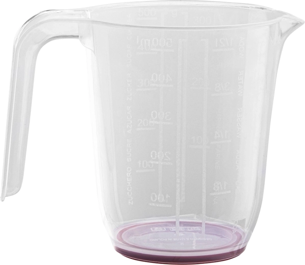 0,5 l-es mérőkancsó csúszásgátló talppal