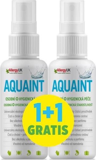 Aquaint 100% ökológiai tisztító víz 50 ml + ajándék 50 ml