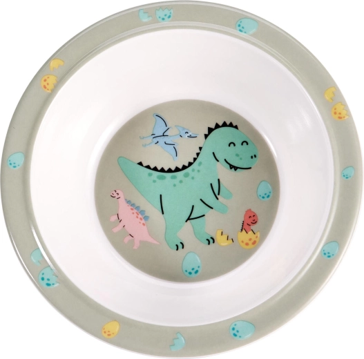 Gyermek melamin tál 0,4 l (16 cm) - vegyes dekor - 1 db