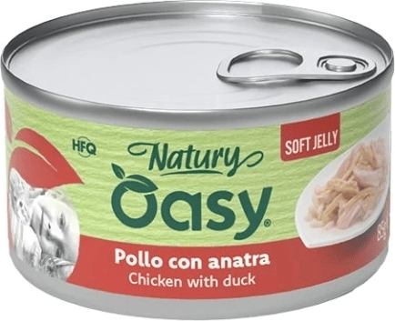 Oasy Natury Soft Jelly csirke kacsával 150 g