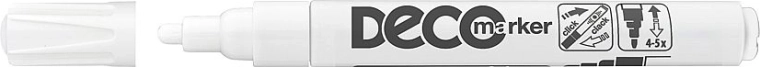 ICO Deco lakfestékes marker, fehér