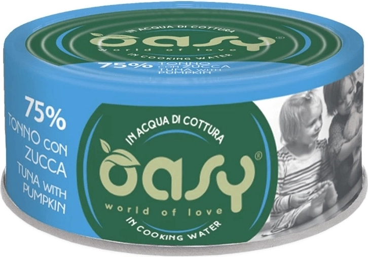 Oasy More Love tonhal sütőtökkel 70 g