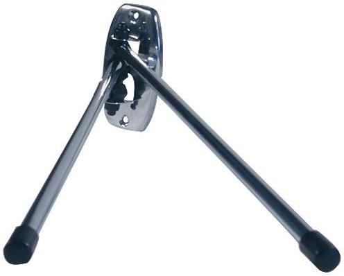 Kétrudas törölközőtartó, króm, 47 cm